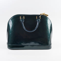 Louis Vuitton Alma PM Vernis Emerald Green