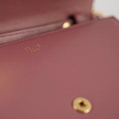 Celine Margo Wallet On Chain Vintage Rose Pink