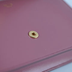 Celine Margo Wallet On Chain Vintage Rose Pink