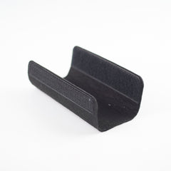 Chanel Vintage Chevron Suede Medium Black Classic Flap