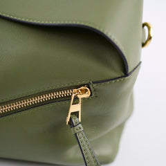 Loewe Puzzle Bolso Hobo Verde AG Bag Avocado Green