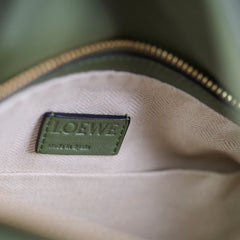 Loewe Puzzle Bolso Hobo Verde AG Bag Avocado Green
