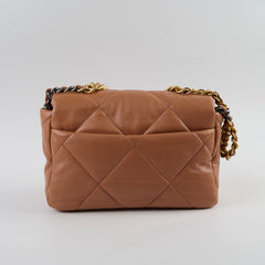 Chanel Small 19 Caramel Microchipped