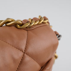 Chanel Small 19 Caramel Microchipped