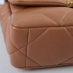 Chanel Small 19 Caramel Microchipped