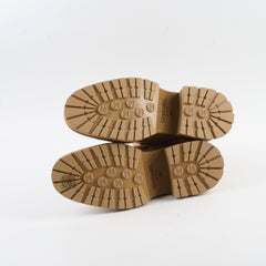 Chanel Suede Boots Light Brown Size 36