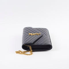 Saint Laurent Cassandra Black
