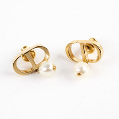 Christian Dior Earring with Pearl