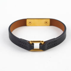 Hermes Mini Rivale Bracelet Black