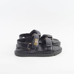 Christian Dior Dioract Sandals Black