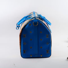 Louis Vuitton Limited Edition Keepall 50 Masters Rubens Collection Blue