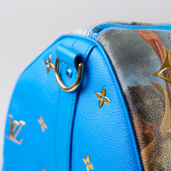 Louis Vuitton Limited Edition Keepall 50 Masters Rubens Collection Blue