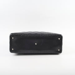 Christian Dior Vintage Large Lady Dior Black