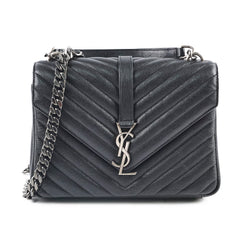 Saint Laurent College Bag Medium Black