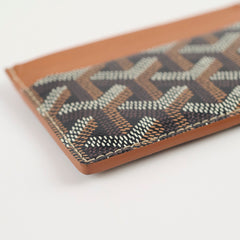 Goyard Saint Sulpice Card Walley Black/Tan