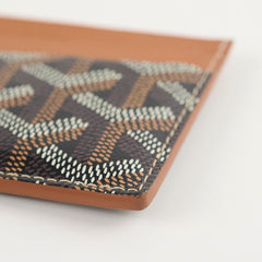 Goyard Saint Sulpice Card Walley Black/Tan