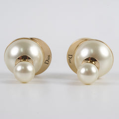 Dior Tribales Pearl Stud Earrings (Costume Jewellery)