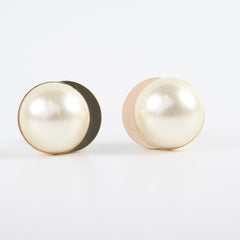 Dior Tribales Pearl Stud Earrings (Costume Jewellery)