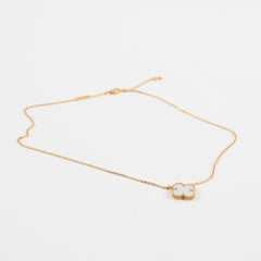 Van Cleef & Arpels Vintage Alhambra White Mother of Pearl MOP Necklace