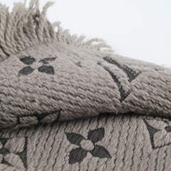 Louis Vuitton Logomani Wool Scarf Brown