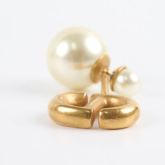 Christian Dior Pearl Earrings