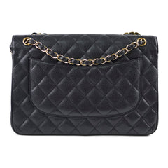 Chanel Caviar Jumbo Double Classic Flap Black