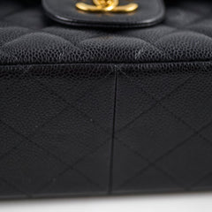 Chanel Caviar Jumbo Double Classic Flap Black