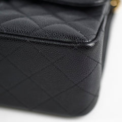 Chanel Caviar Jumbo Double Classic Flap Black