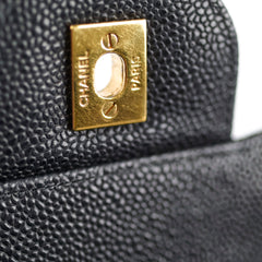 Chanel Caviar Jumbo Double Classic Flap Black