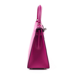 Hermes Kelly 28 Rose Pourpre Sellier Espom 2018