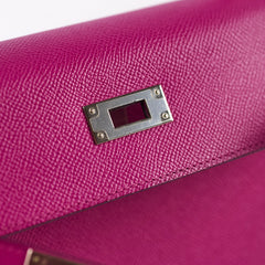 Hermes Kelly 28 Rose Pourpre Sellier Espom 2018