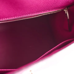 Hermes Kelly 28 Rose Pourpre Sellier Espom 2018