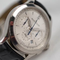 Jaegar LeCoultre Master Chronograph Q153842040mm Stainless Steel Watch 2014