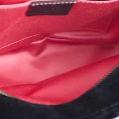 Gucci Marmont Velvet Camera Bag Black