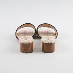 Christian Dior Embroidered D-Way Slides Size 37