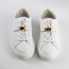 Hermes Day Sneakers White Size 39.5