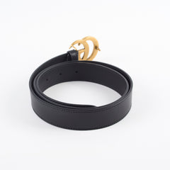 Gucci GG Belt Black - Size 90