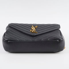 Saint Laurent College Bag Black