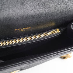 Saint Laurent College Bag Black