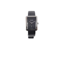 Chanel Boyfriend Watch 37mm Black/Gunmetal Strap (Manual Wind)