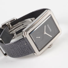 Chanel Boyfriend Watch 37mm Black/Gunmetal Strap (Manual Wind)