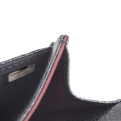 Chanel Caviar Flap Card Holder Black