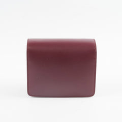Celine Mini Box Bag Burgundy