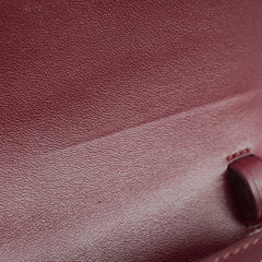 Celine Mini Box Bag Burgundy
