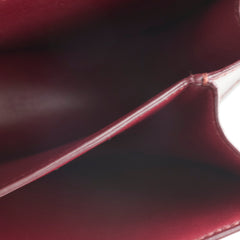 Celine Mini Box Bag Burgundy