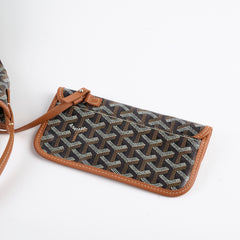 Goyard Boheme Hobo Bag Brown/Black
