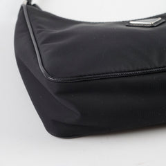 Prada shoulder bag Nylon 2005 Black