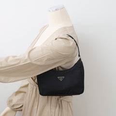 Prada shoulder bag Nylon 2005 Black