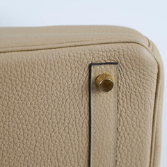 Hermes Birkin 30 Trench Togo (X Stamp 2016)