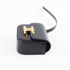 Celine Triomphe Mini Claude Black